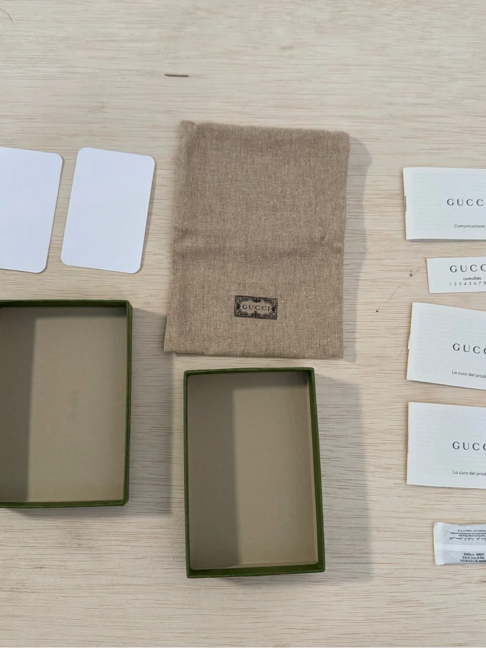 Gucci box rich